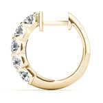 Classic Sterling Silver Hoop Earrings - Style 