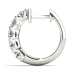 Classic Sterling Silver Hoop Earrings - Style 