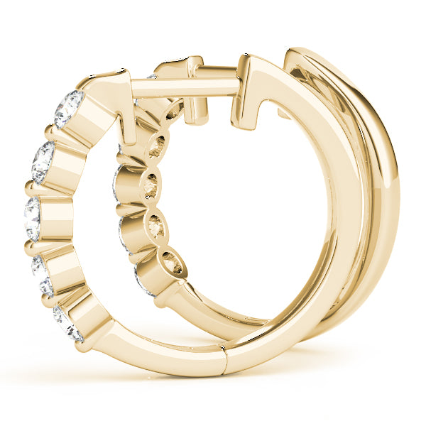 Classic & Timeless 14K Gold Plated Hoop Earrings - Everyday Essential