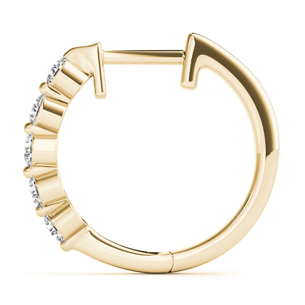 Classic & Timeless 14K Gold Plated Hoop Earrings - Everyday Essential