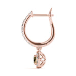 Elegant 14kt White Gold Halo Diamond Earrings - 2.92 cttw SI1-SI2, G-H