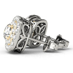 ROUND CENTER CUSHION HALO