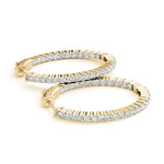 1 INCH 2 PRONG OVAL HOOP
