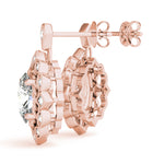 FASHION EARRINGS OVAL