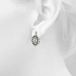 FASHION EARRINGS OVAL