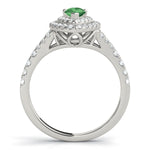 ENGAGEMENT RINGS PEAR HALO