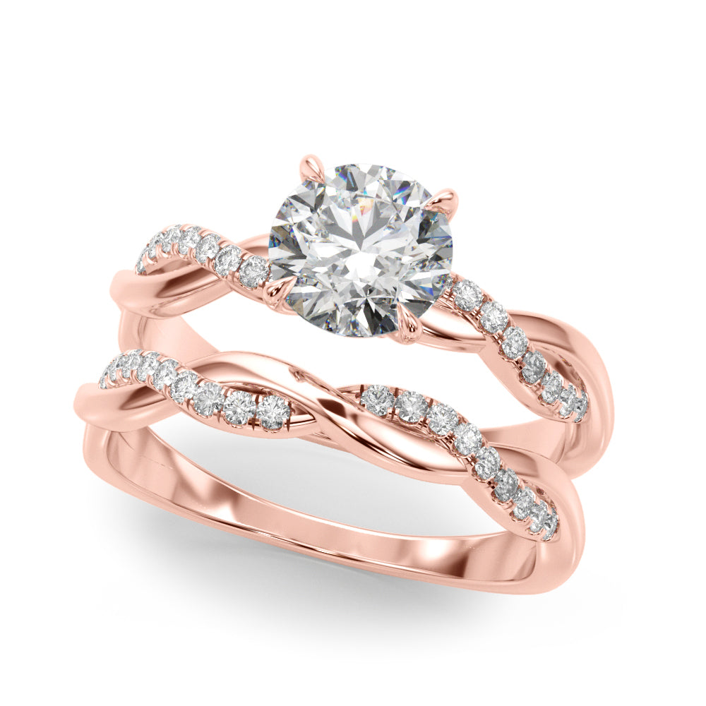 Elegant 1/2 CT Solitaire Engagement Ring in 14kt White Gold