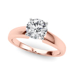 Exquisite 14kt White Gold Semi-Mount Ring Setting - Remount Your Dream Diamond