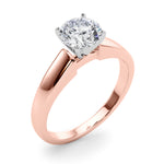 Exquisite 14kt White Gold Semi-Mount Ring Setting - Remount Your Dream Diamond