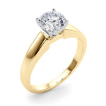 Exquisite 14kt White Gold Semi-Mount Ring Setting - Remount Your Dream Diamond