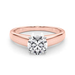 Exquisite 14kt White Gold Semi-Mount Ring Setting - Remount Your Dream Diamond