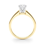 Exquisite 14kt White Gold Semi-Mount Ring Setting - Remount Your Dream Diamond