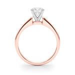 Exquisite 14kt White Gold Semi-Mount Ring Setting - Remount Your Dream Diamond