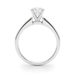Exquisite 14kt White Gold Semi-Mount Ring Setting - Remount Your Dream Diamond
