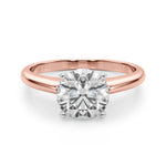 Elegant 14kt White Gold Remount Ring Setting - Style 