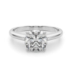 Elegant 14kt White Gold Remount Ring Setting - Style 