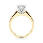 Elegant 14kt White Gold Remount Ring Setting - Style 