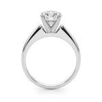 Elegant 14kt White Gold Remount Ring Setting - Style 