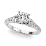 Elegant 14kt White Gold Diamond Remount Ring (2.55 DWT, 1/4 CTW SI1-SI2 G-H)