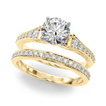 Elegant 14kt White Gold Diamond Remount Ring (2.55 DWT, 1/4 CTW SI1-SI2 G-H)