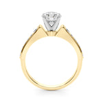 Elegant 14kt White Gold Diamond Remount Ring (2.55 DWT, 1/4 CTW SI1-SI2 G-H)