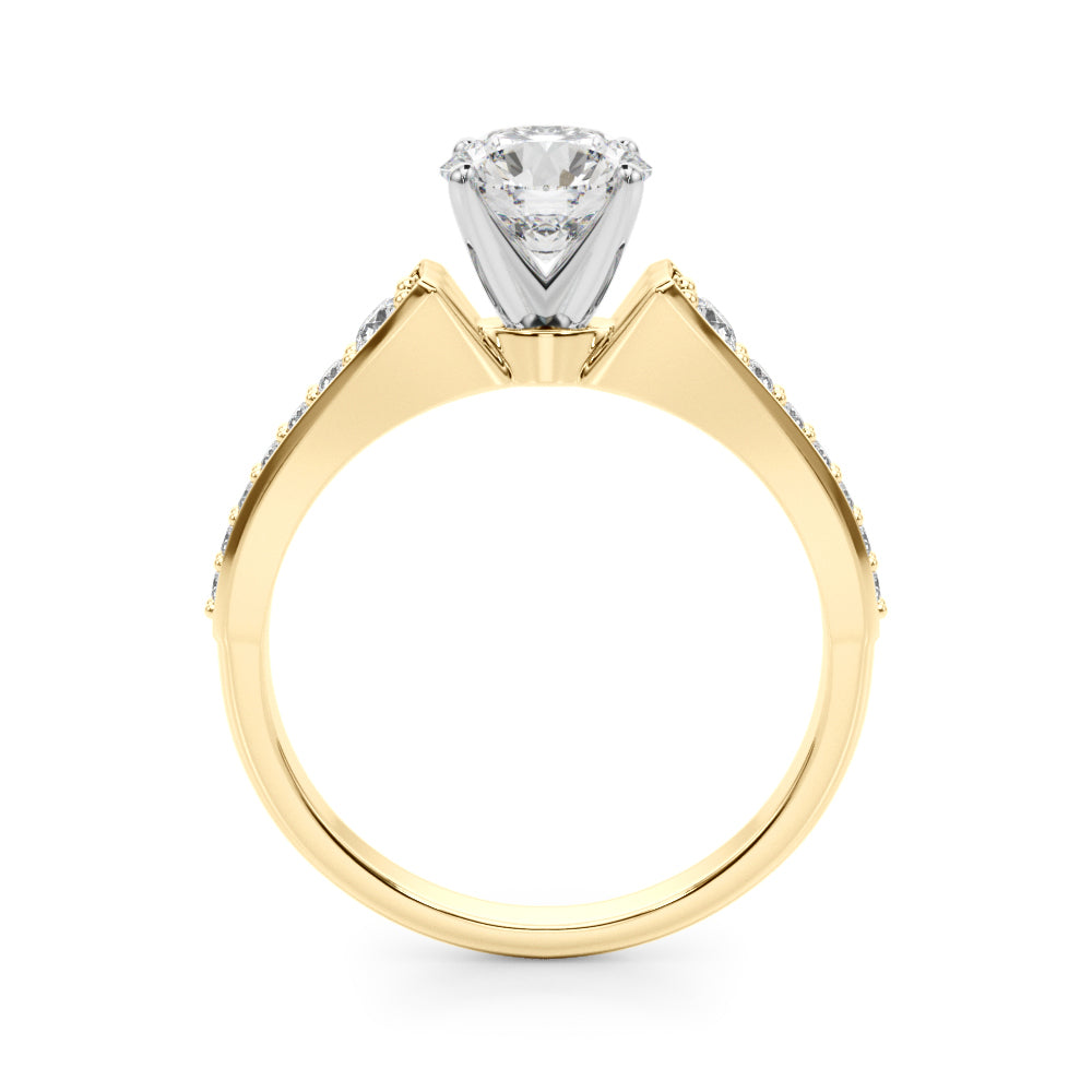 Elegant 14kt White Gold Diamond Remount Ring (2.55 DWT, 1/4 CTW SI1-SI2 G-H)