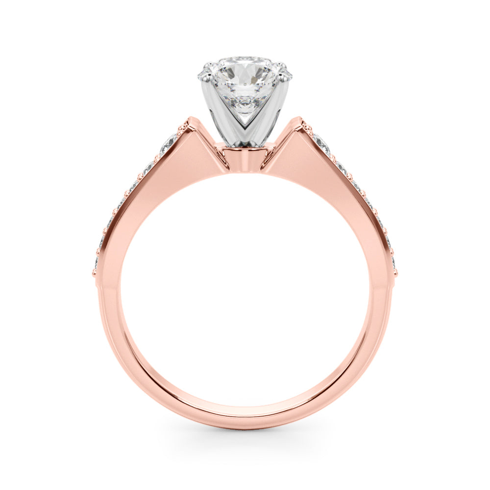 Elegant 14kt White Gold Diamond Remount Ring (2.55 DWT, 1/4 CTW SI1-SI2 G-H)