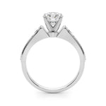 Elegant 14kt White Gold Diamond Remount Ring (2.55 DWT, 1/4 CTW SI1-SI2 G-H)