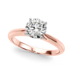 Elegant 14kt White Gold Remount Ring Setting - Style 