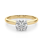 Elegant 14kt White Gold Remount Ring Setting - Style 