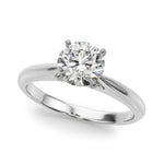 Elegant 14kt White Gold Remount Ring Setting - Style 