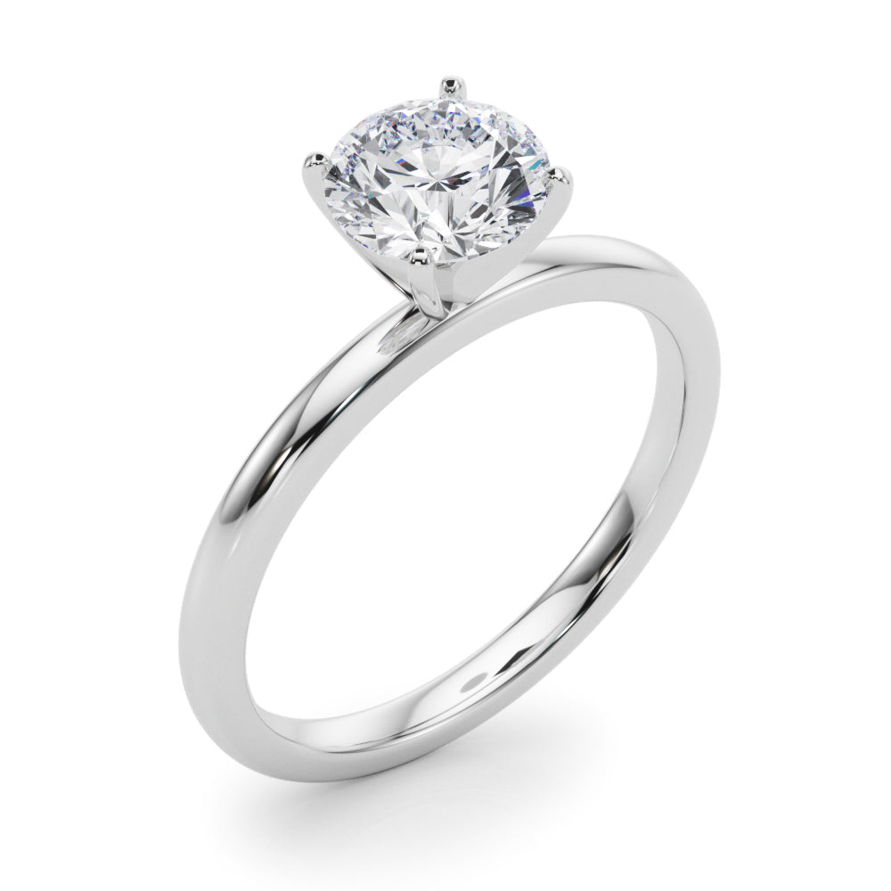 Elegant 14kt White Gold Remount Ring - Approx. 1.72 DWT Polished Weight