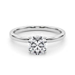 Elegant 14kt White Gold Remount Ring - Approx. 1.72 DWT Polished Weight