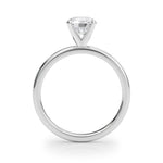 Elegant 14kt White Gold Remount Ring - Approx. 1.72 DWT Polished Weight