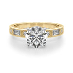 14kt White Gold 1/2 Carat TW SI1-SI2 G-H Remount Engagement Ring