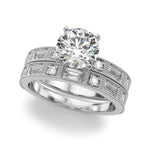 14kt White Gold 1/2 Carat TW SI1-SI2 G-H Remount Engagement Ring