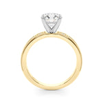 14kt White Gold 1/2 Carat TW SI1-SI2 G-H Remount Engagement Ring