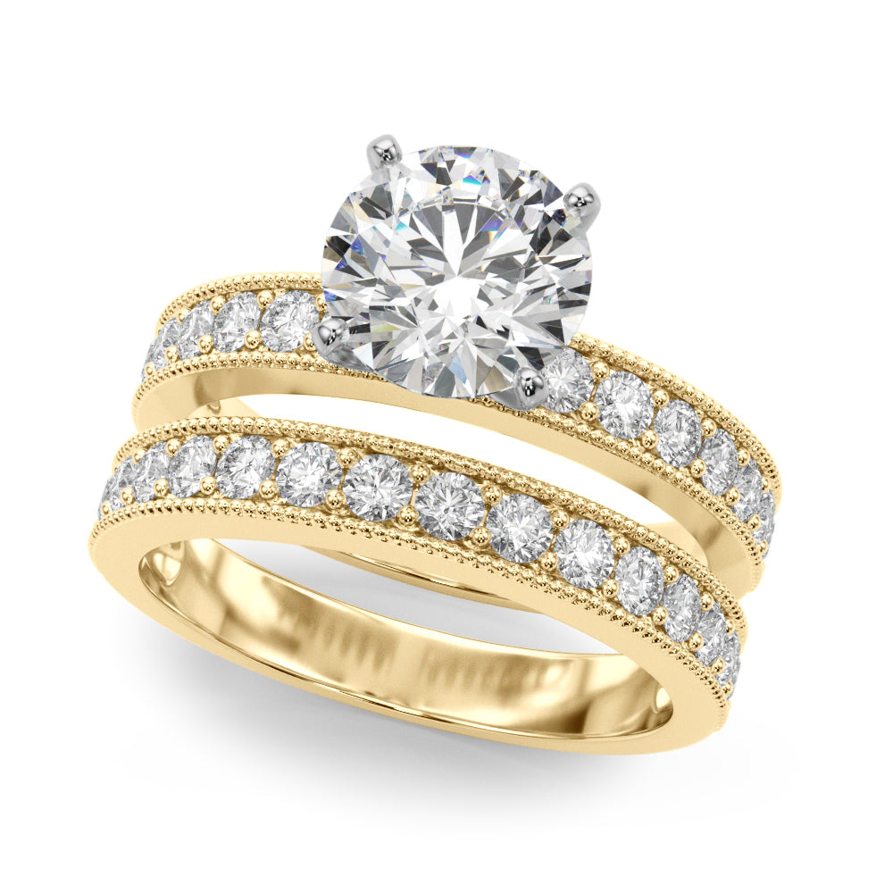 14kt White Gold 1/5 ct tw SI1-H Diamond Engagement Ring