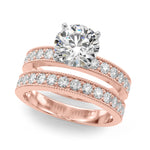 14kt White Gold 1/5 ct tw SI1-H Diamond Engagement Ring