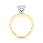 14kt White Gold 1/5 ct tw SI1-H Diamond Engagement Ring