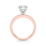 14kt White Gold 1/5 ct tw SI1-H Diamond Engagement Ring