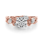 Elegant 14kt White Gold 1/4 CTW Diamond Engagement Ring - Style 