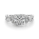 Elegant 14kt White Gold 1/4 CTW Diamond Engagement Ring - Style 