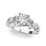 Elegant 14kt White Gold 1/4 CTW Diamond Engagement Ring - Style 