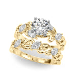 Elegant 14kt White Gold 1/4 CTW Diamond Engagement Ring - Style 
