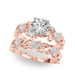 Elegant 14kt White Gold 1/4 CTW Diamond Engagement Ring - Style 