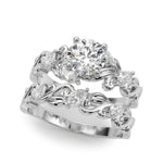 Elegant 14kt White Gold 1/4 CTW Diamond Engagement Ring - Style 