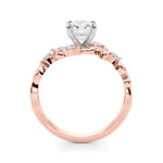 Elegant 14kt White Gold 1/4 CTW Diamond Engagement Ring - Style 