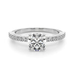 14kt White Gold 1/4 ct tw SI1-SI2, G-H Diamond Engagement Ring - Style 