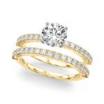 14kt White Gold 1/4 ct tw SI1-SI2, G-H Diamond Engagement Ring - Style 